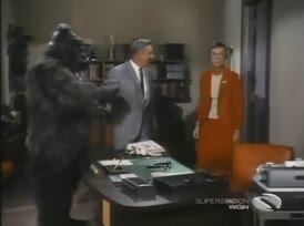 Miss Hathaway, this is Tom Kelly, the greatest gorilla impersonator in the business.