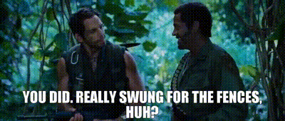 YARN | You did. Really swung for the fences, huh? | Tropic Thunder (2008) | Video clips by quotes | 7200379d | 紗