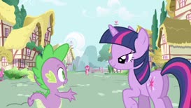 Clip thumbnail for 'Maybe the ponies in Ponyville have interesting things to talk about.