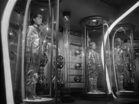 From this moment on, our space travelers will be in a state of suspended animation...