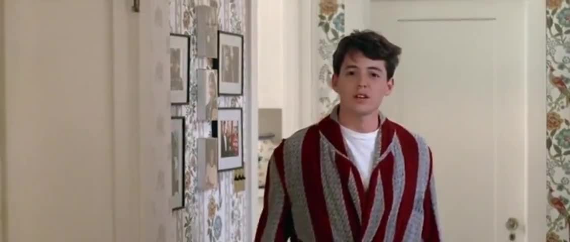 Ferris Bueller's Day Off (1986) clip with quote You're st...