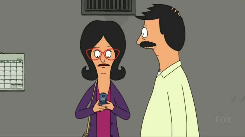 Quiz for What line is next for "Bob's Burgers - S08E14 The Trouble with Doubles"? screenshot