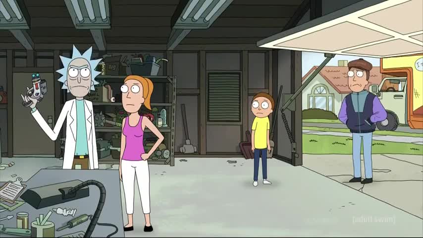 Quiz for What line is next for "Rick and Morty - S03E02 Rickmancing The Stone"? screenshot