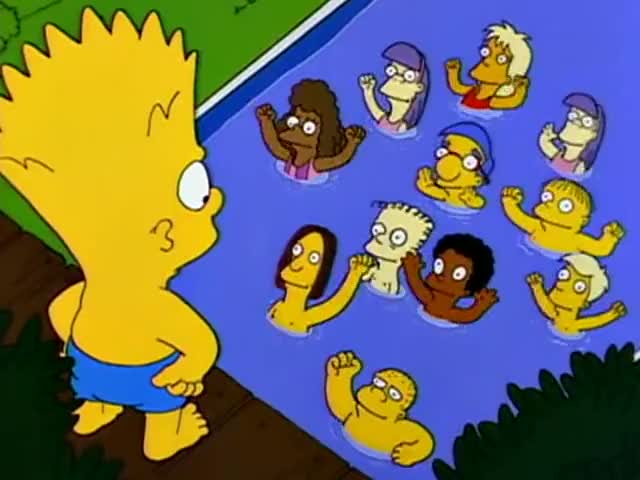 Jump, Bart, jump!