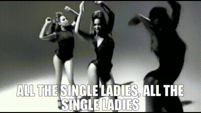 YARN | All the single ladies, all the single ladies | Beyoncé - Single  Ladies (Put a Ring on It) | Video gifs by quotes | 771c7c3a | 紗