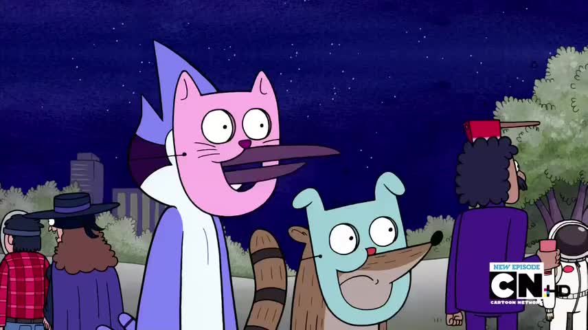 Mordecai and Rigby?