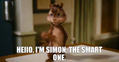 YARN | HeIIo, I'm Simon, the smart one. | Alvin and the Chipmunks | Video  clips by quotes | 7825f9a3 | 紗