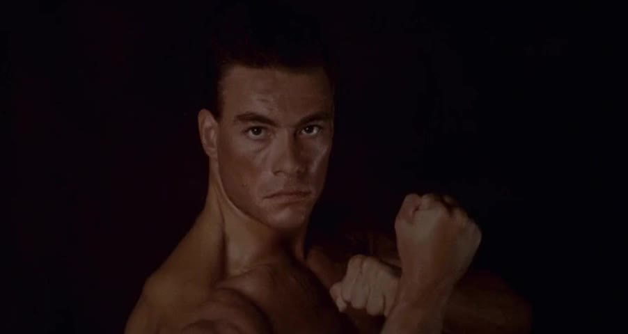 MAN IMITATING VAN DAMME: Don't be a pussy. Tell her she's an ugly skank.