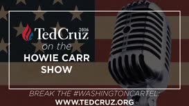 Quiz for What line is next for "Ted Cruz Discusses Breaking the #WashingtonCartel with Howie Carr"?