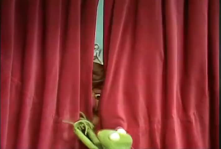[stammers] Curtain!