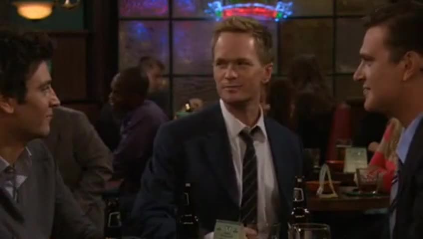 Barney Stinson always gets the "yes."