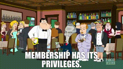 YARN | Membership has its privileges. | American Dad! (2005) - S07E09  Comedy | Video gifs by quotes | 7acce072 | 紗