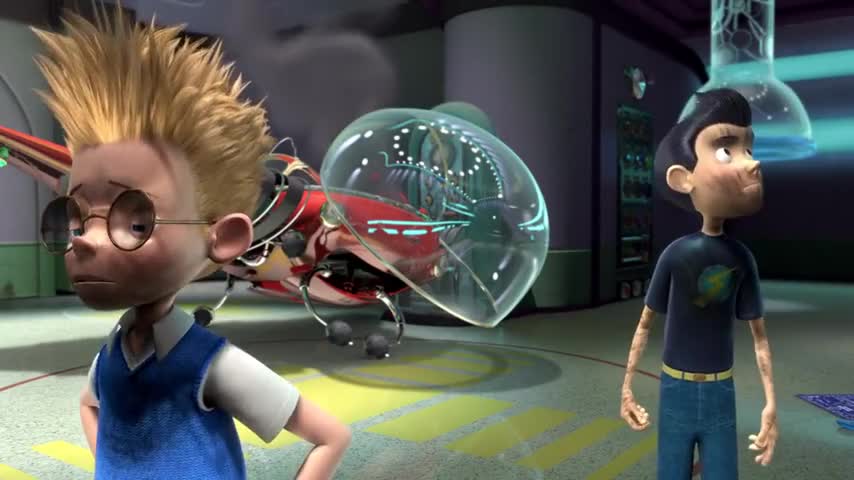 Quiz for What line is next for "Meet the Robinsons "? screenshot