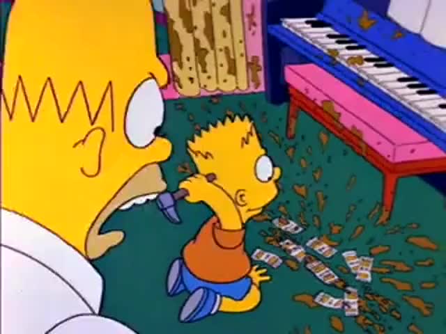 Bart! Why are you doing that?