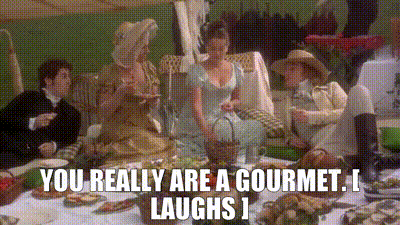 YARN | - You really are a gourmet. - [ Laughs ] | Emma | Video gifs by  quotes | 7b99cdaf | 紗