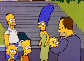 God, that new-baby smell. Homer, you're the richest man I know.