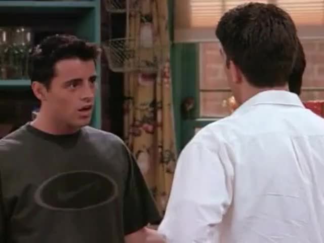 Ross, tell him. Isn't that how a tailor measures pants?