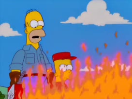 Relax. It's a controlled burn. Uh-oh.