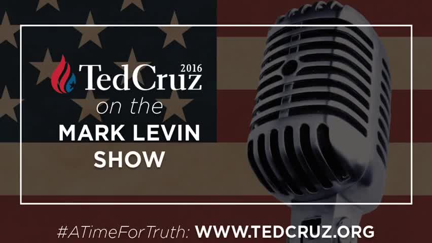 Quiz for What line is next for "It's a #ATimeForTruth -- Ted Cruz talks with Mark Levin"? screenshot