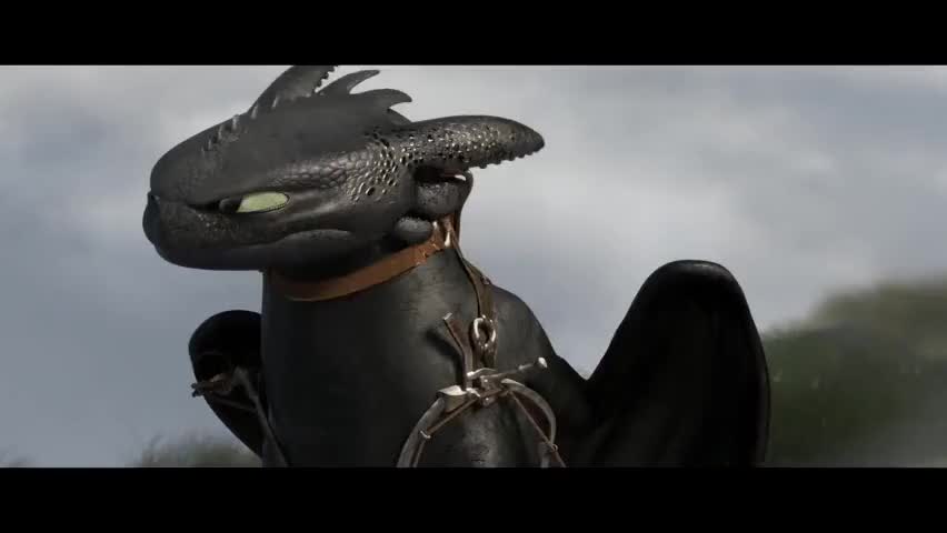 Toothless... You're pouting, big baby boo?