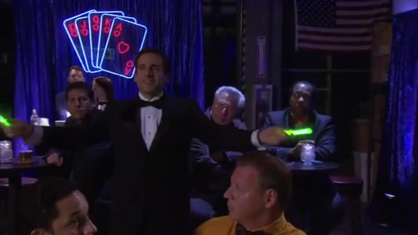 YARN | Will Lady Fortune give me a raise? | The Office (2005) - S02E22 Casino  Night | Video clips by quotes | 7fd34203 | 紗