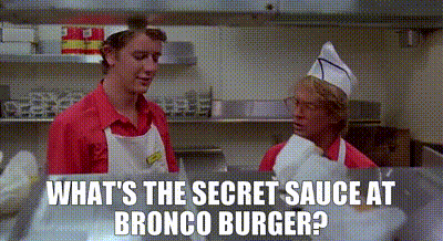 YARN | What's the secret sauce at Bronco Burger? | Fast ...