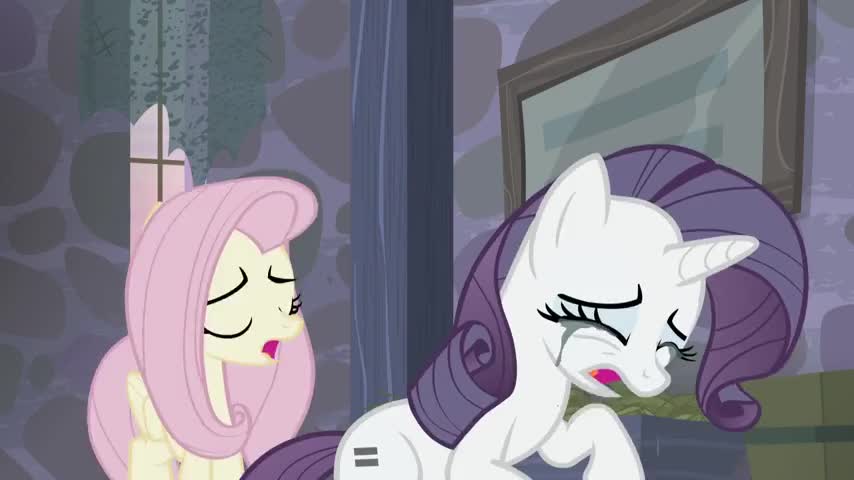 Clip image for 'There there, Rarity, it's not so bad.