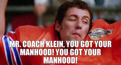 YARN | Mr. Coach Klein, you got your manhood! You got your manhood! | The  Waterboy (1998) | Video gifs by quotes | 8513ad66 | 紗