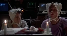 By the way, why are we wearing bras on our heads?, Weird Science (1985), Video clips by quotes, 86787ee5