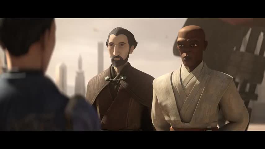 I am Jedi Master Windu, and this is Master Dooku.