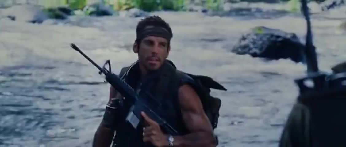 Quiz for What line is next for "Tropic Thunder "? screenshot