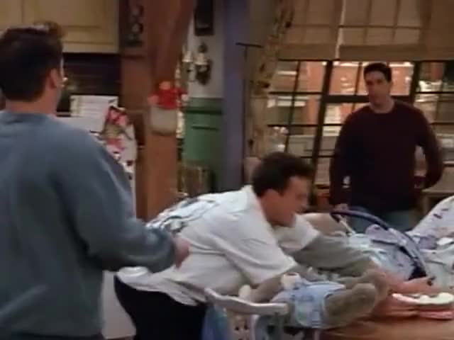 Stay back! I've got kiwi! Run, Joey, run!