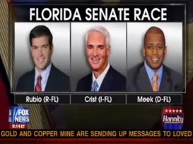 Marco Rubio will now face off against representative Kendrick meek the winner of tonight's democratic primary many