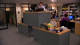 No, it's not. They call it "quad-desk."