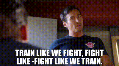 YARN, Train like we fight, fight like -- Fight like we train., Station 19  (2018) - S02E01 No Recovery, Video gifs by quotes, 8ae9b010