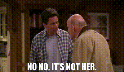 YARN | No no, it's not her. | Everybody Loves Raymond (1996) - S08E11 Debra  at the Lodge | Video clips by quotes | 8af6a976 | 紗