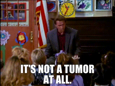 YARN | It's not a tumor at all. | Kindergarten Cop (1990) | Video clips by quotes | 8c882b43 | 紗