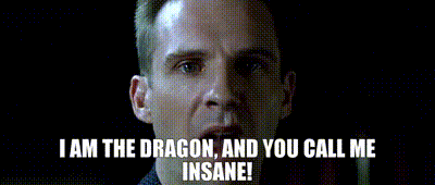 Surichinmoi Lima Autonomi YARN | I am the Dragon, and you call me insane! | Red Dragon (2002) | Video  clips by quotes | 8d69c7c4 | 紗