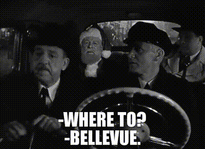 YARN | -Where to? -Bellevue. | Miracle on 34th Street (1947) | Video gifs  by quotes | 8e0868a7 | 紗