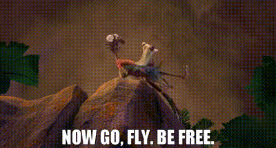 YARN | Now go, fly. Be free. | Ice Age: Dawn of the Dinosaurs (2009) |  Video clips by quotes | 8ed3fe8d | 紗