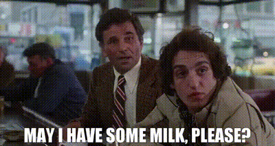 May I have some milk, please?