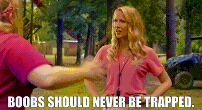 YARN, Boobs should never be trapped., Pitch Perfect 2, Video gifs by  quotes, 8f1a104f