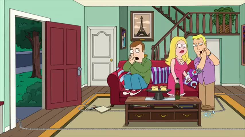Quiz for What line is next for "American Dad! "? screenshot