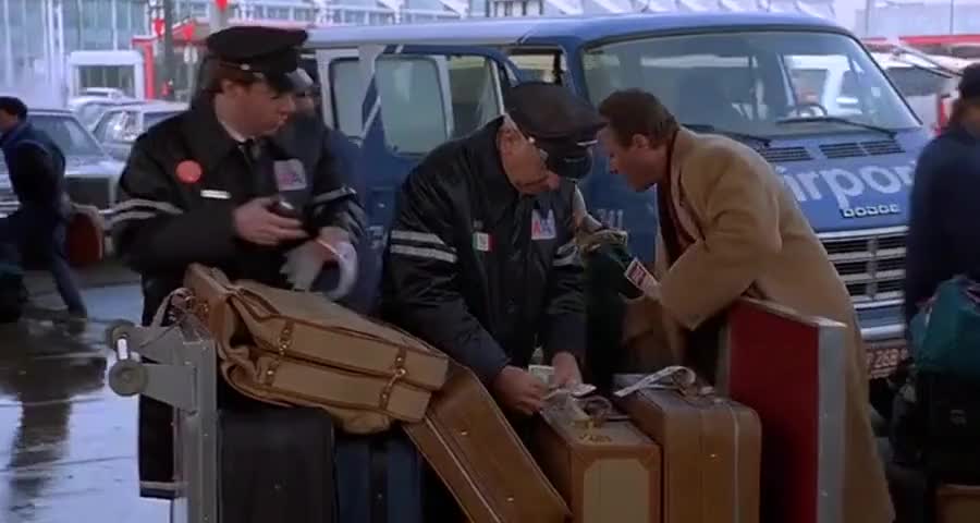 coming to america luggage scene