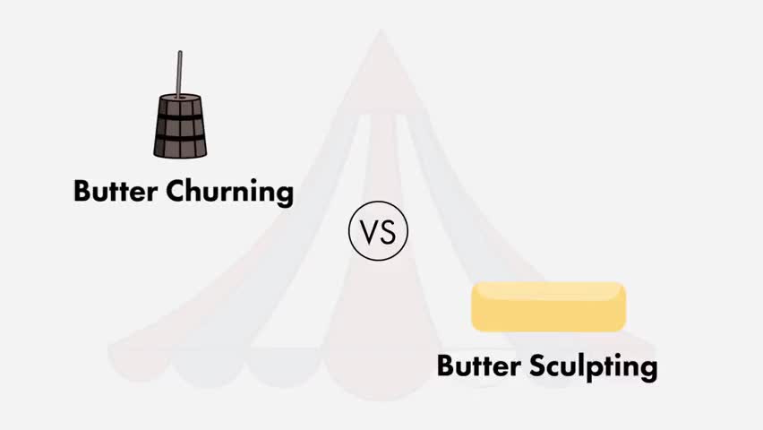 I'm curious to see what butter sculpting actually looks like