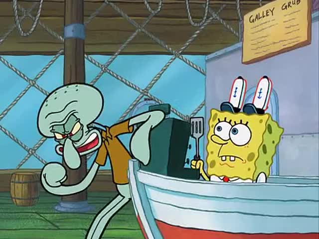 SpongeBob SquarePants (1999) - S02E02 Squid's Day Off Video clips by q...