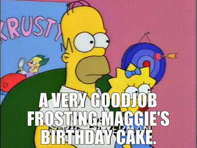 Maggie Simpson Cakes - Flecks Cakes