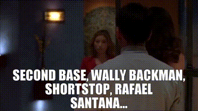 YARN  second base, Wally Backman, shortstop, Rafael Santana