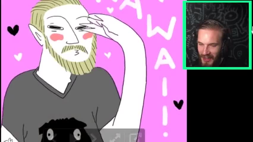 Quiz for What line is next for "PewDiePie - DIRTY FANART REACTION"? screenshot