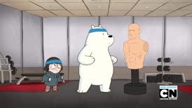 All Ice Bear's friends are future enemies. Huh!